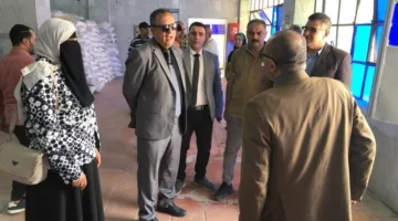 وكيل وزارة التموين في الدقهلية يتفقد مخازن السلع استعداداً لعيد الأضحى