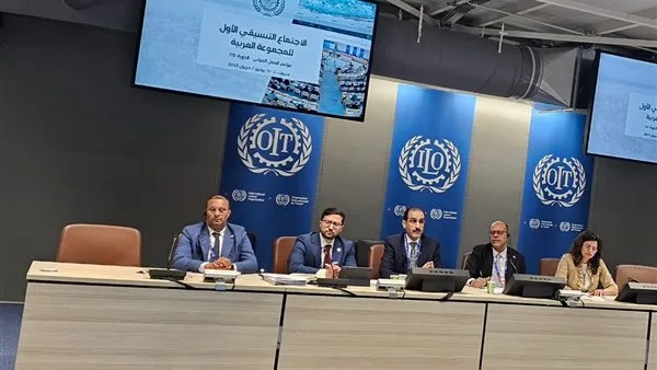 جبران يقود الاجتماع التنسيقي للمجموعة العربية في مؤتمر العمل الدولي بجنيف جبران يقود الاجتماع التنسيقي للمجموعة العربية في مؤتمر العمل الدولي بجنيف