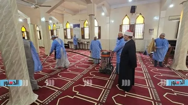 استعداداً لعيد الأضحى: بدء حملة شاملة لتنظيف كافة مساجد وزوايا كفر الشيخ استعداداً لعيد الأضحى: بدء حملة شاملة لتنظيف كافة مساجد وزوايا كفر الشيخ