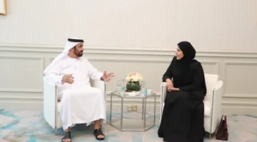 رئيس اللجنة الوطنية لحقوق الإنسان يلتقي برئيس البرلمان العربي