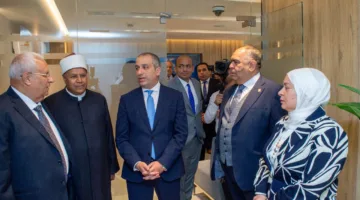 البنك الزراعي المصري يعيد فتح فرعه الإسلامي في المهندسين بعد عملية تجديد (صور)