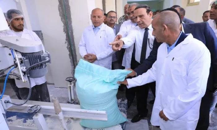 محافظ القاهرة يُجري جولة تفقدية في مطحنة دقيق تمويني بالمنطقة الصناعية في مدينة 15 مايو محافظ القاهرة يُجري جولة تفقدية في مطحنة دقيق تمويني بالمنطقة الصناعية في مدينة 15 مايو