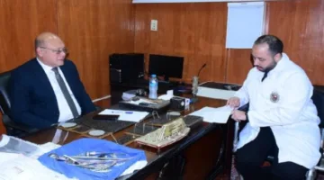 رئيس جامعة سوهاج يترأس لجان امتحانات الدراسات العليا لدرجة الماجستير في جراحة العظام والكسور.