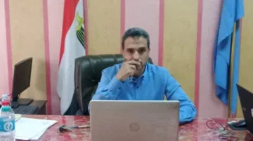 وكيل تعليم كفر الشيخ يراقب امتحانات الشهادة الإعدادية من غرفة التنسيق