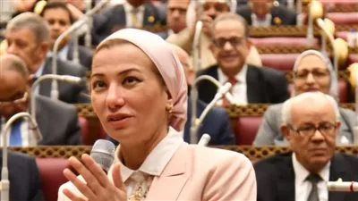 وزيرة البيئة في مجلس الشيوخ: «ما حدث في إسكندرية كان متوقعاً، لم يكن مفاجأة، صدقوني» وزيرة البيئة في مجلس الشيوخ: «ما حدث في إسكندرية كان متوقعاً، لم يكن مفاجأة، صدقوني»