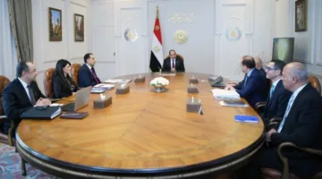 الرئيس السيسي يراقب تقدم مشروع تحسين صناعة الغزل والنسيج القومي