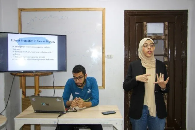 الاتحاد المصري لطلاب الصيدلة في جامعة الأهرام الكندية يطلق مؤتمرًا علميًا لدعم طلاب الصيدلة الاتحاد المصري لطلاب الصيدلة في جامعة الأهرام الكندية يطلق مؤتمرًا علميًا لدعم طلاب الصيدلة