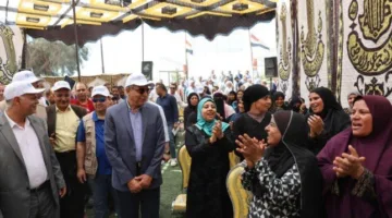 محافظ المنيا يزور مدرسة المزارعين الحقلية في ملوي في إطار مشروع تعزيز المجتمعات الريفية الضعيفة