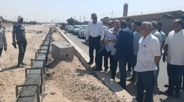زيادة معدل الإنجاز: نائب محافظ الجيزة يتابع مشاريع رصف طريق 21 في مركزي الصف وأطفيح