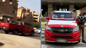 القبض على المتهم بقيادة السيارة ضد اتجاه السير في الشرقية.. فيديو