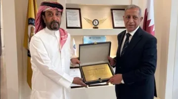 رئيس الأكاديمية العربية يناقش سبل التعاون مع أكاديمية قطر لعلوم الطيران