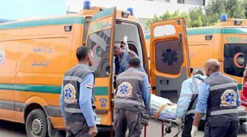 10 عاملات في مصانع الملابس يتعرضن لإصابات جراء حادث تصادم حافلتين في المنيا الجديدة