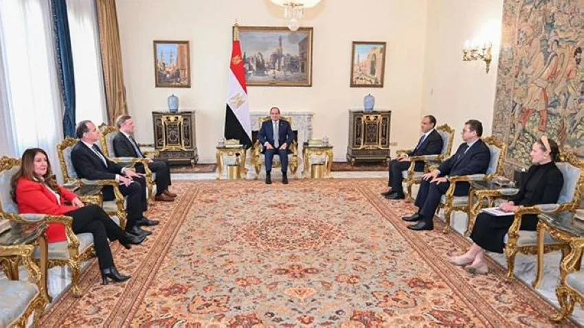 السيسي يشدد على أهمية إقامة منطقة خالية من الأسلحة النووية السيسي يشدد على أهمية إقامة منطقة خالية من الأسلحة النووية