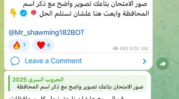 “أرسل واستقبل الحل” .. شاومينج يشجع طلاب الشهادة الإعدادية على تصوير الامتحانات.