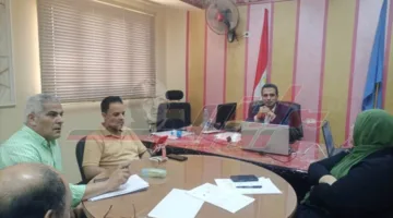 وكيل وزارة التربية والتعليم بكفر الشيخ يراقب امتحانات الشهادة الإعدادية من غرفة التحكم