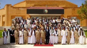 المنطقة العسكرية الغربية تعقد اجتماعًا مع شيوخ وعواقل محافظة مطروح