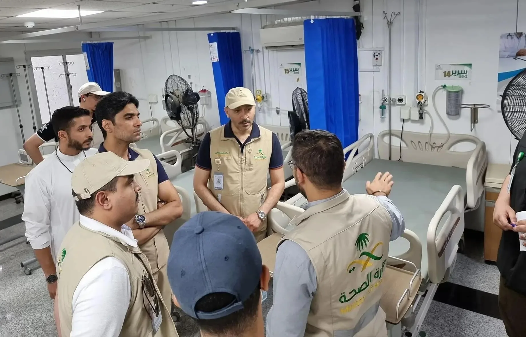القطاع الصحي يضاعف جهوده لمكافحة الإجهاد الحراري أثناء موسم الحج القطاع الصحي يضاعف جهوده لمكافحة الإجهاد الحراري أثناء موسم الحج