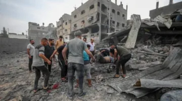 استشهاد 9 فلسطينيين جراء قصف القوات الاحتلالية في مناطق متفرقة من غزة