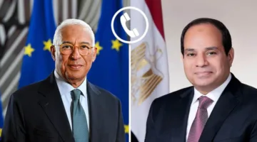 الرئيس السيسي يتلقى مكالمة من رئيس المجلس الأوروبي لمناقشة مستجدات الأوضاع الإقليمية.