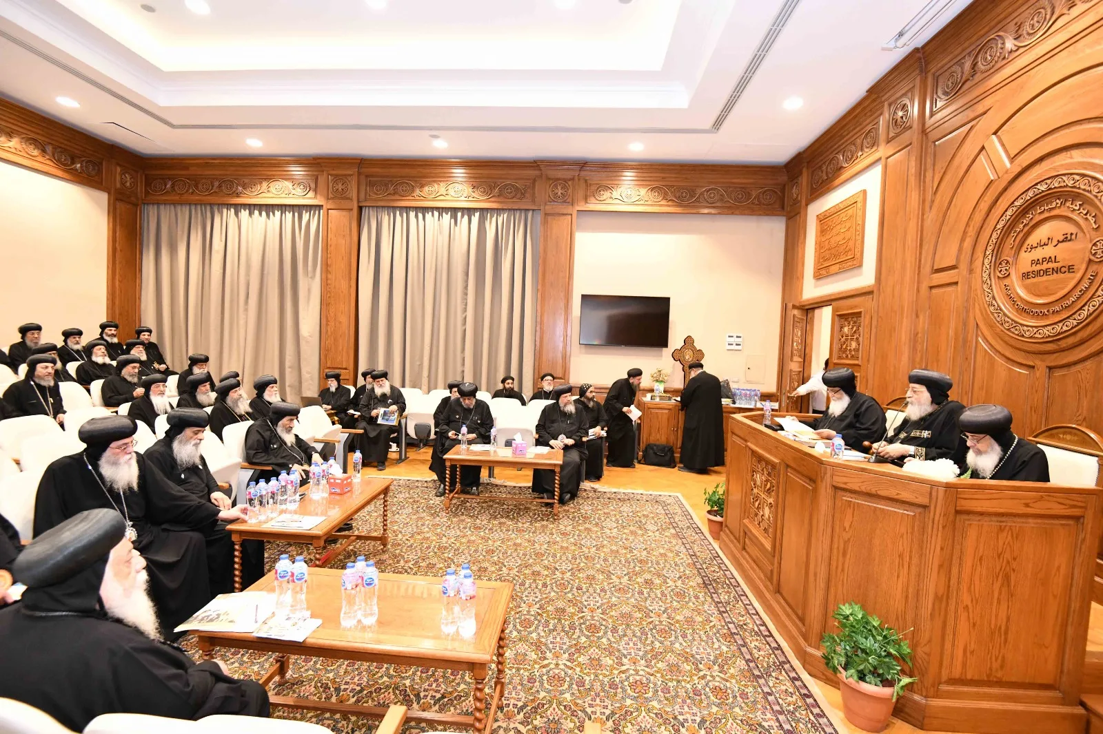 بمشاركة البابا تواضروس… استمرار اجتماعات لجان المجمع المقدس