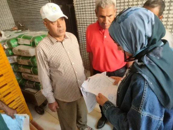 مصادرة 8 أطنان من الدواجن غير الصالحة للاستهلاك في القليوبية خلال حملة بقيادة نائب المحافظ مصادرة 8 أطنان من الدواجن غير الصالحة للاستهلاك في القليوبية خلال حملة بقيادة نائب المحافظ