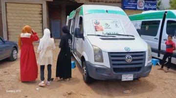 1161 شخصًا استفادوا من الحملة الطبية المجانية في جاليا الأولى، مركز بلقاس