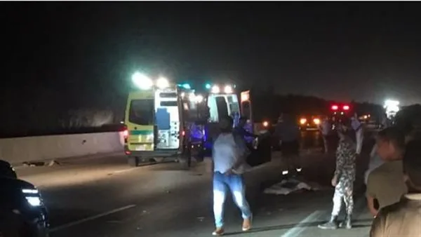 إصابة 11 فردًا نتيجة انقلاب حافلة صغيرة في المنيا