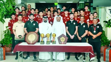 نادي المرخية يكرّم أبطال الأشبال ومدربي الصغار