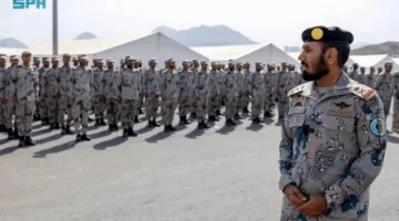 اللواء الركن شايع الودعاني يجري جولة تفقدية لمراكز حرس الحدود في المشاعر المقدسة