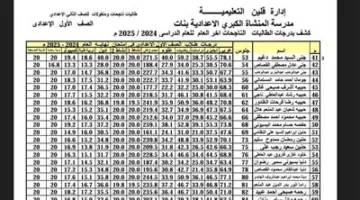 بتوقيعك، تحقق من درجاتك.. الإعلان عن نتائج صفوف النقل للمرحلتين الابتدائية والإعدادية في نهاية العام الدراسي