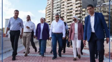 محافظ الإسكندرية يأمر بتحسين جودة شبكة الطرق والخدمات العامة