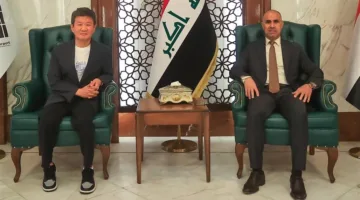 رئيس الاتحاد الكوري الجنوبي يصل إلى مدينة البصرة