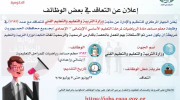 الإدارة والتنظيم تعلن عن مسابقة لتوظيف معلم مساعد لمادة “الرياضيات”