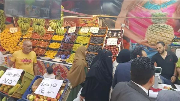 زيادة حركة التسوق في الدقهلية استعدادًا لعيد الأضحى زيادة حركة التسوق في الدقهلية استعدادًا لعيد الأضحى