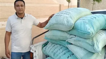 “سلطات الإسكندرية تضبط دقيق مدعوم وعبوات غاز”