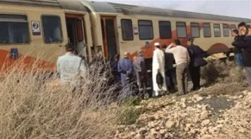 وفاة شخص نتيجة تصادم قطار معه في القليوبية
