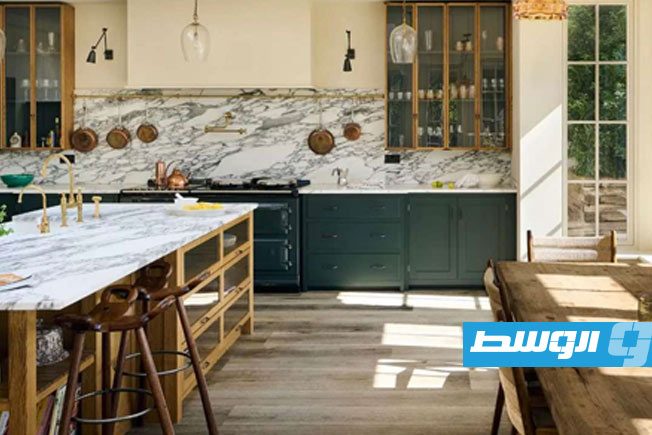 نموذج لتصميم جزيرة المطبخ. (الإنترنت)
