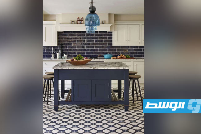 نموذج لتصميم جزيرة المطبخ. (الإنترنت)
