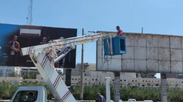 استخراج وتحديث 2871 تصريح إعلان وزيارة 850 متجرًا في المنيا