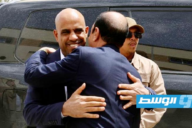 لقاء الجويفي مع عمداء 50 بلدية بكلية ضباط الحرس البلدي في طرابلس، الأربعاء 4 يونيو 2025. (وزارة الحكم المحلي)