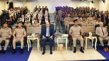 الأكاديمية العسكرية تحتفل بتخريج دفعتين من مهندسي وزارة الري ومركز تخطيط استخدامات الأراضي الحكومية