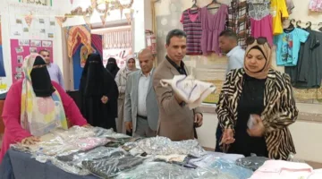 “احتفالية العيد” .. معرض تعليمي في كفر الشيخ يقدم 5000 قطعة ملابس وأحذية مجانية