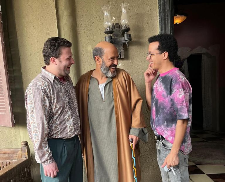 كواليس فيلم السادة الأفاضل لأشرف عبد الباقي