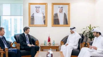 المبعوث الخاص لوزير الخارجية يلتقي بالمبعوث الألماني إلى سوريا