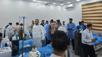 26 جريحًا إثر انفجار اسطوانة غاز في بابل