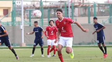 أحدث تطورات موقف محمد ياسر، مهاجم الأهلي، بعد عودته من الدوري التشيكي