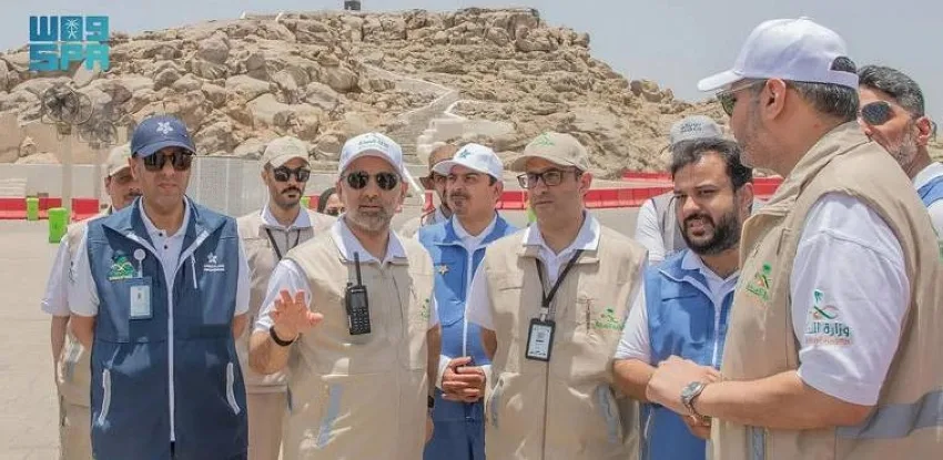 الجلاجل يراجع استعداد المرافق الصحية الميدانية في المشاعر