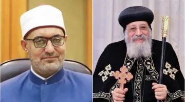 البابا تواضروس يقدم التهاني لمفتي الجمهورية بمناسبة عيد الأضحى