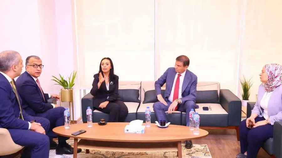 وزيرا التضامن والزراعة يزوران مقر البنك الزراعي المصري في العاصمة الإدارية بحضور محمد أبو السعود وزيرا التضامن والزراعة يزوران مقر البنك الزراعي المصري في العاصمة الإدارية بحضور محمد أبو السعود