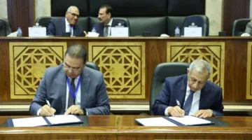 مصنع 144 الحربي يبرم اتفاقية شراكة مع الأكاديمية العربية للعلوم والتكنولوجيا والنقل البحري
